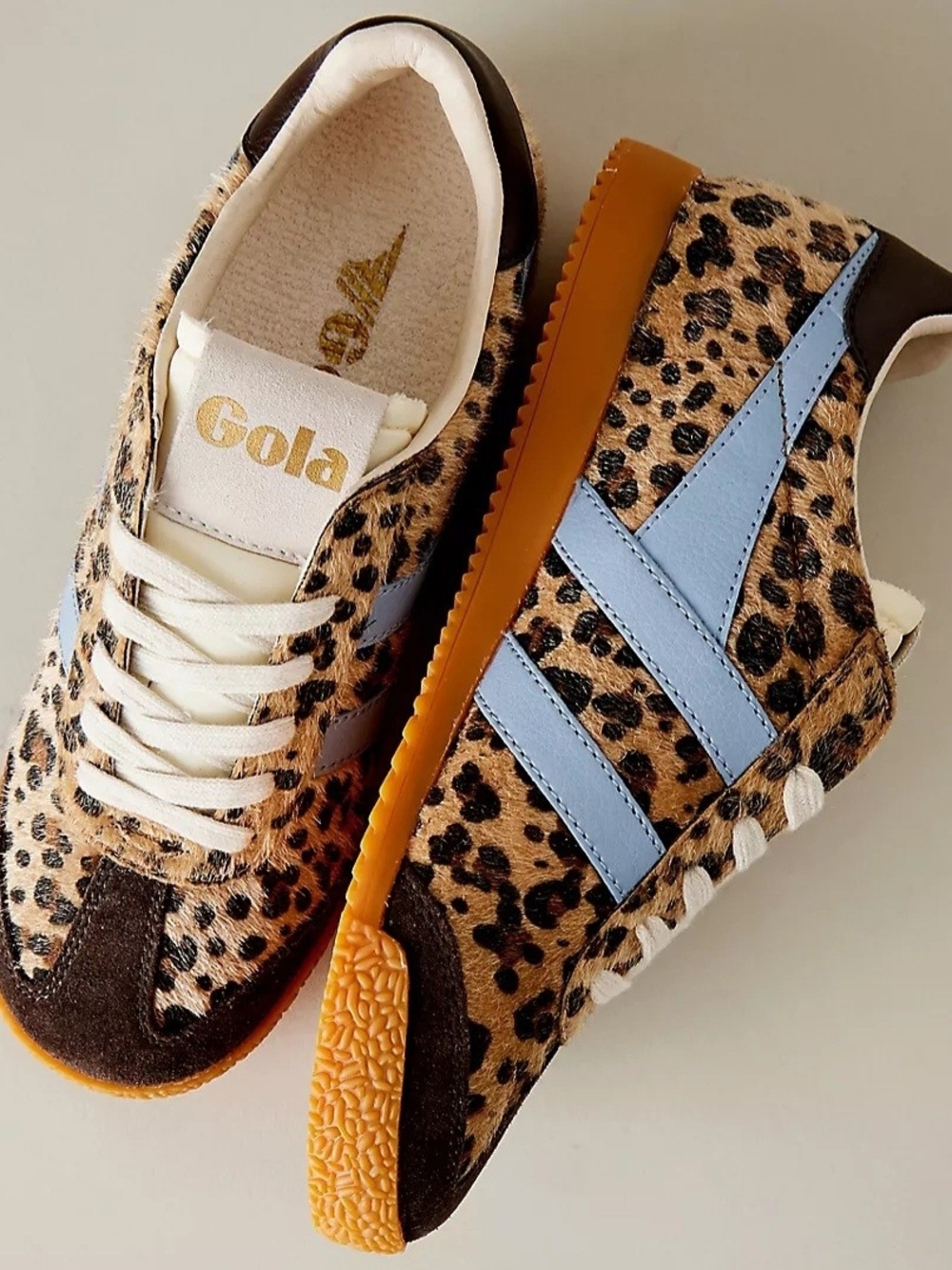Gola for Anthropologie Women's Leopard Print Sneakers